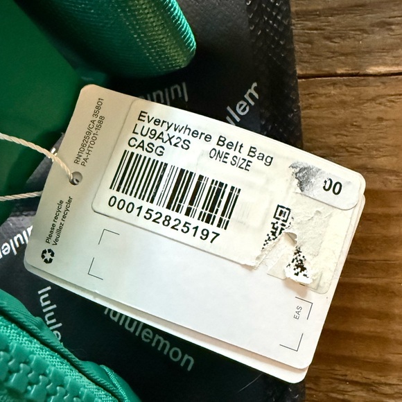NEW Lululemon Belt Bag Cascadia Green NWT - Picture 8 of 10